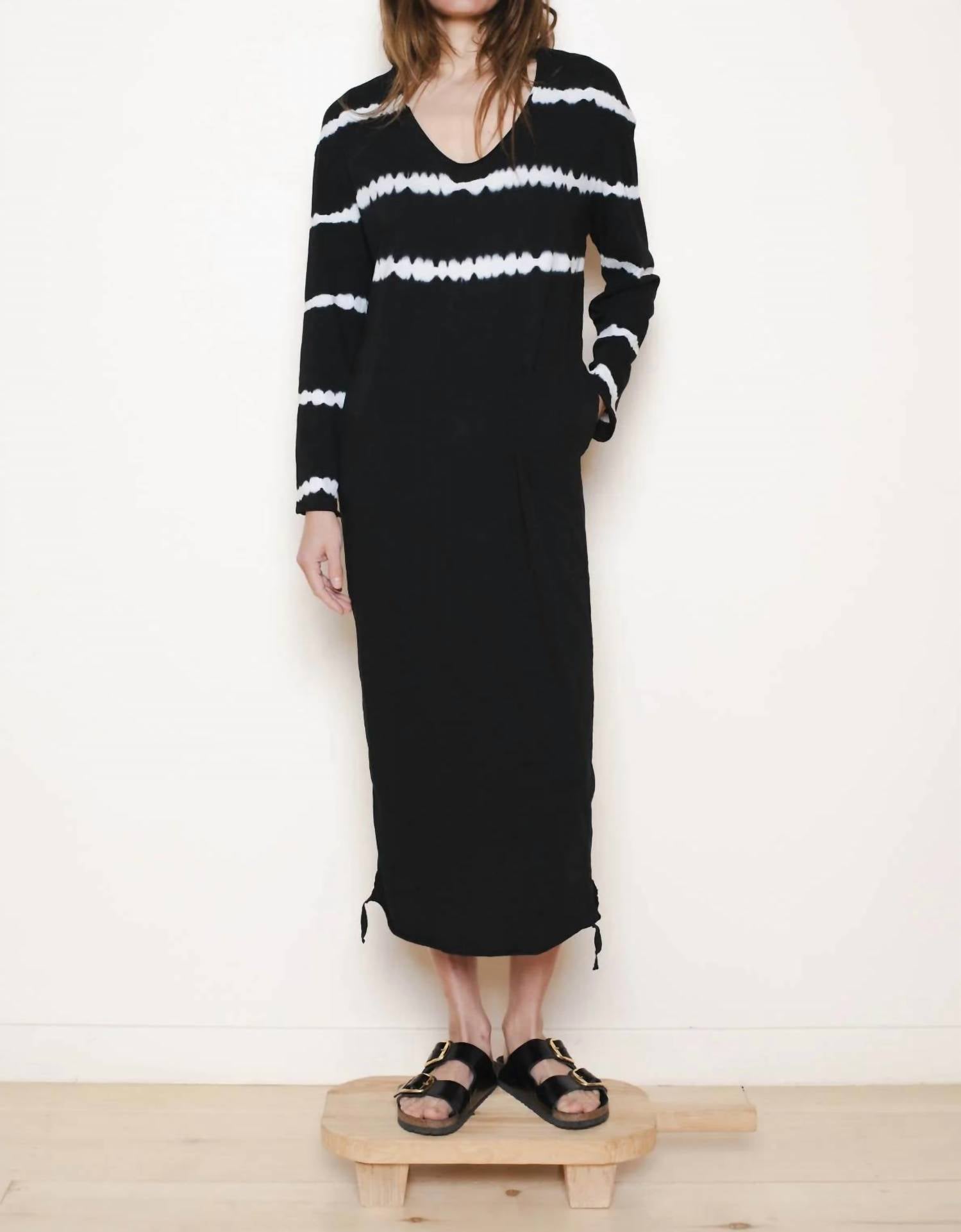 Raquel Allegra - Long Sleeve Cocoon Dress