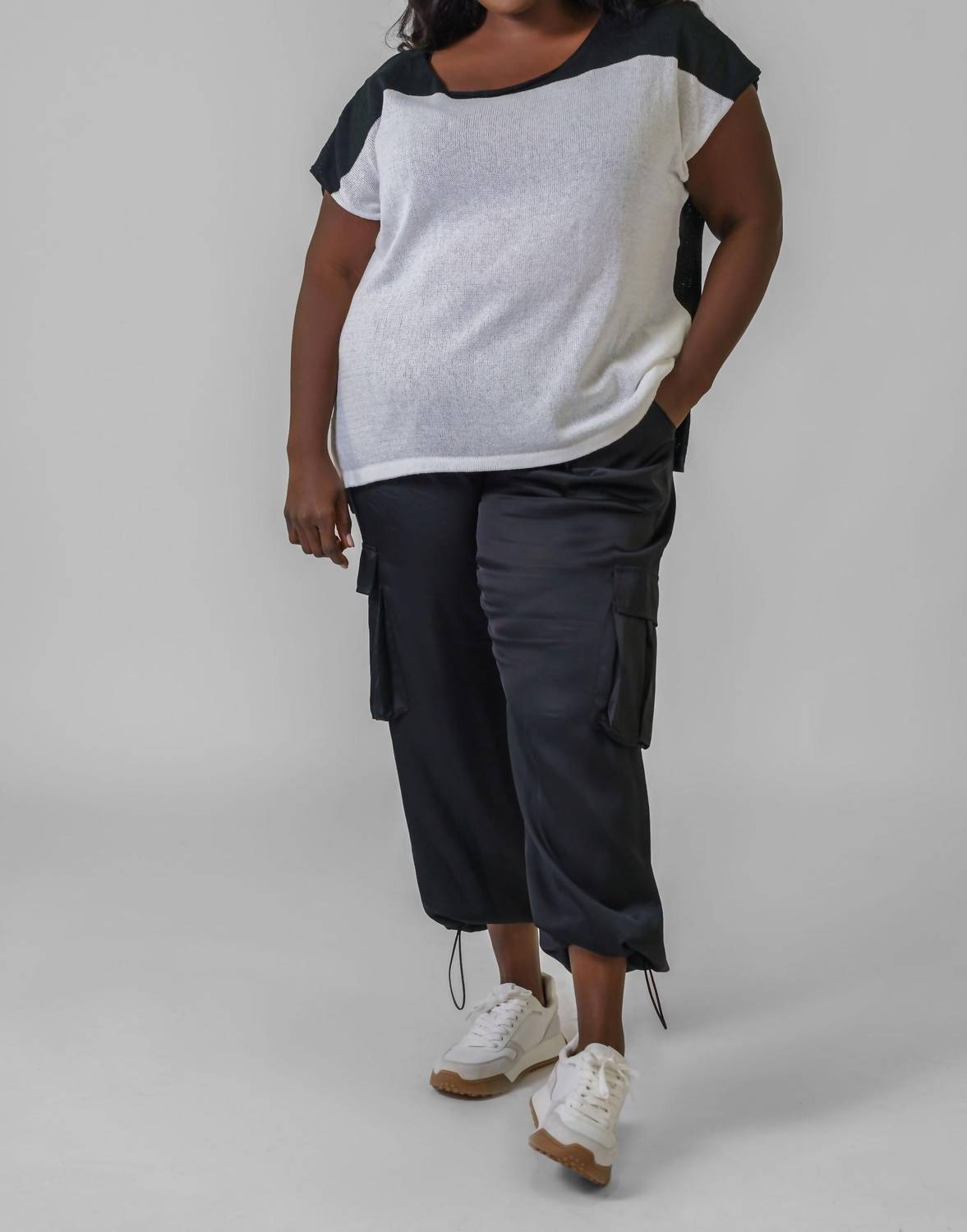 Mat Fashion - Knitwear Tee - Plus Size