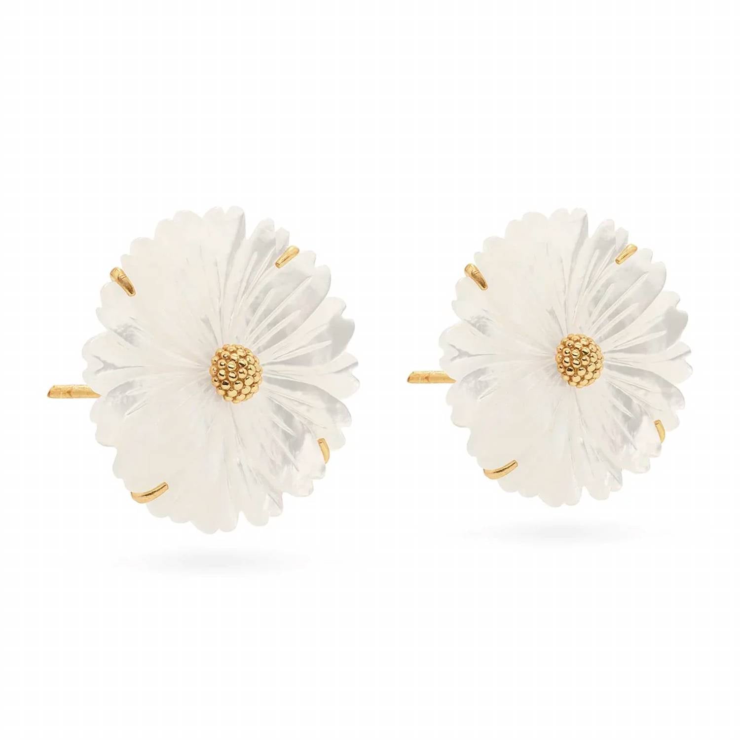 Capucine De Wulf - Women's Mermaid Garden Convertible Statement Earrings
