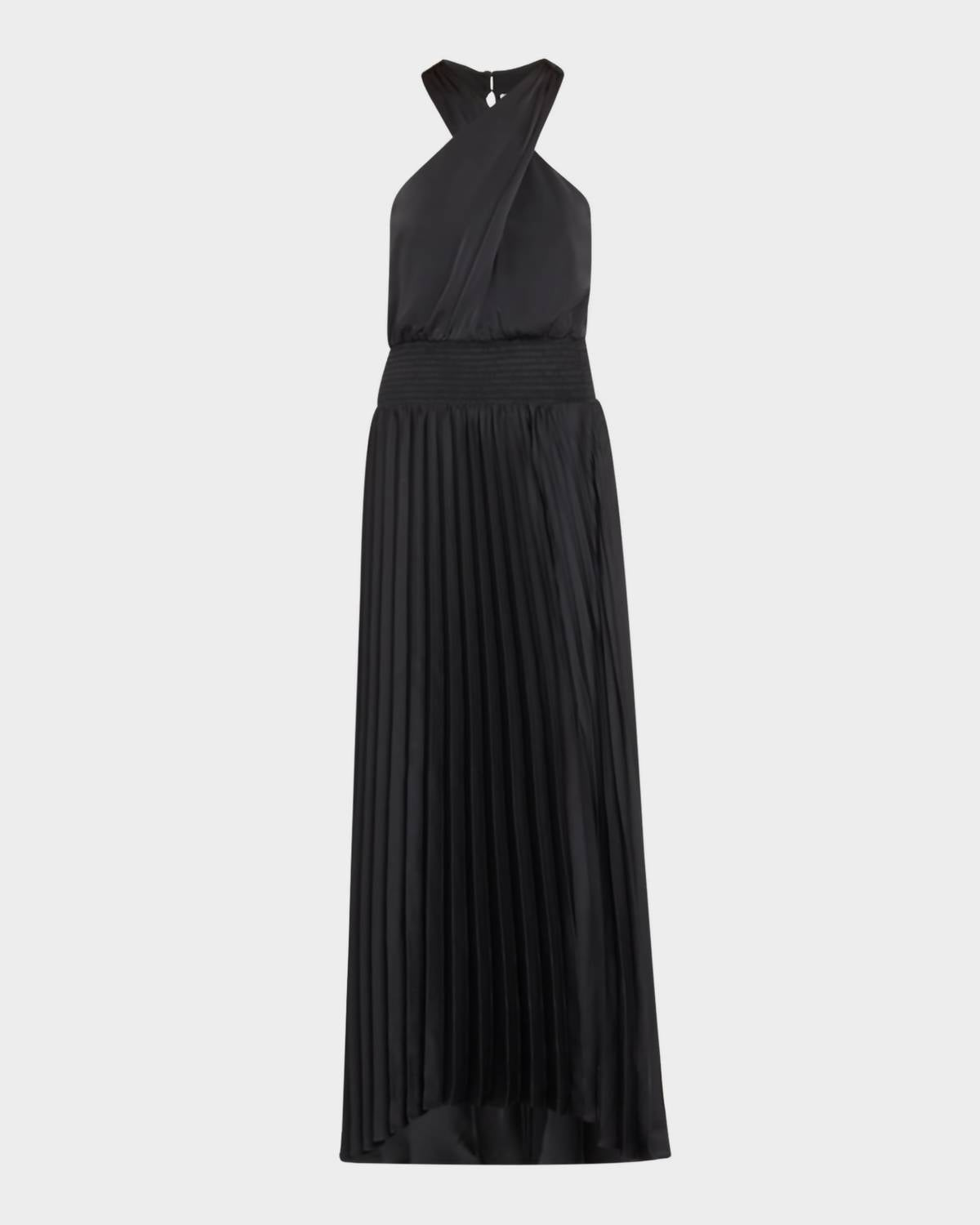 Ramy Brook - Arina Pleated Halter Midi Dress