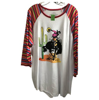 Crazy Train - Women's Lonesome Legacy Baseball Tee