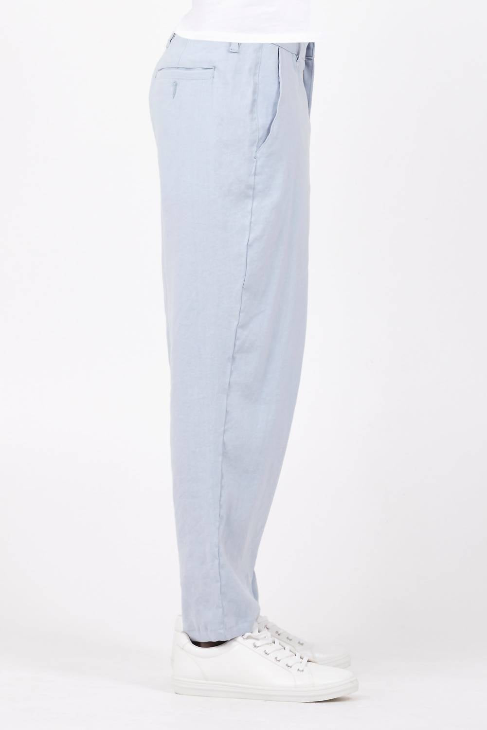 Monfrere Women's Hugh Straight Leg Pants in sky - women's jeans - alternate view