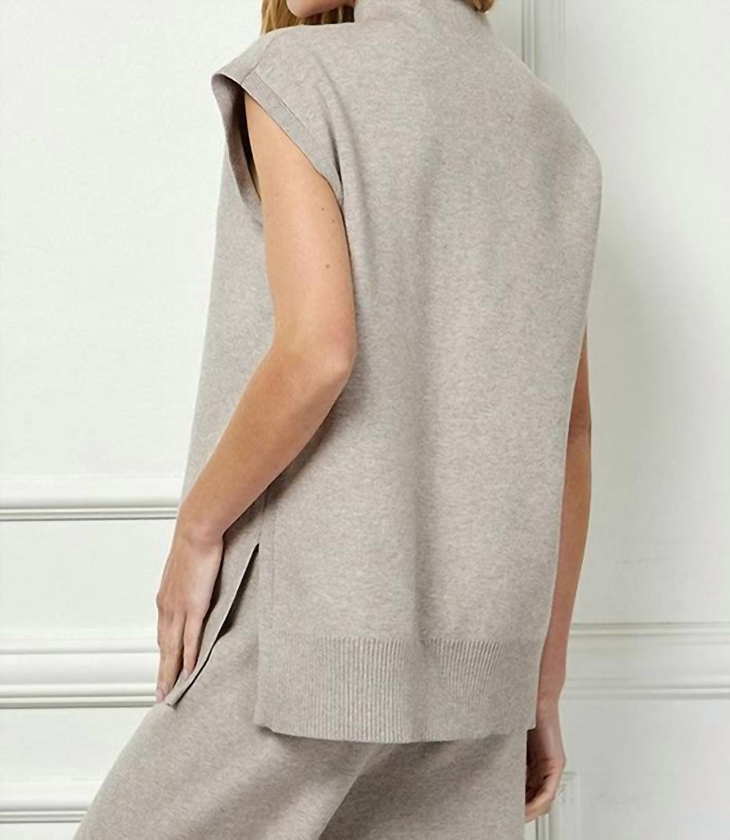 Amongst Others - Match Made Solid Sweater Top