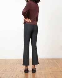 Avenue Montaigne Leo Flare Cut Pants in window pane - women's pants - alternate view