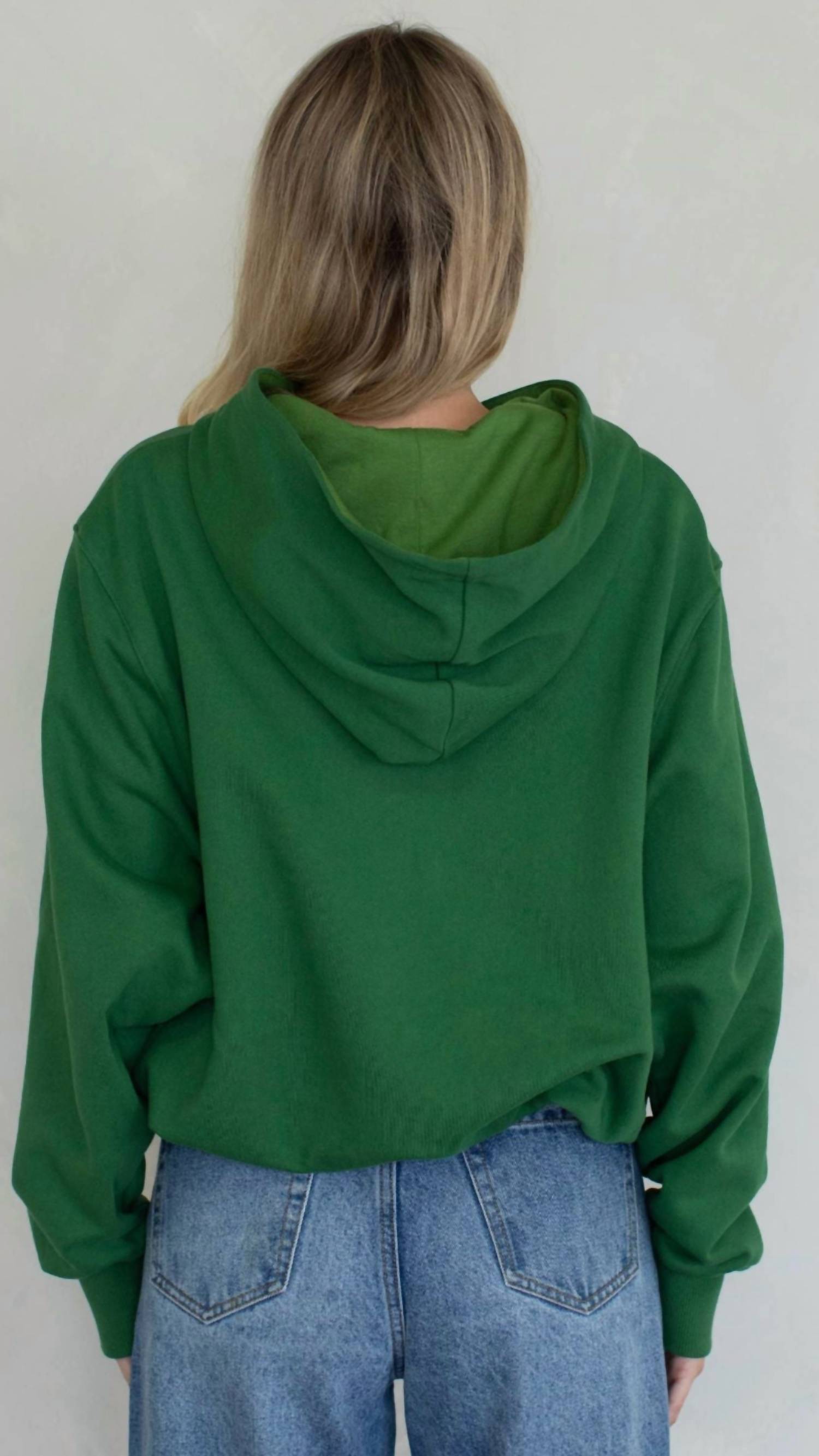 Things Between - Bubble Hem Hoodie Sweatshirt