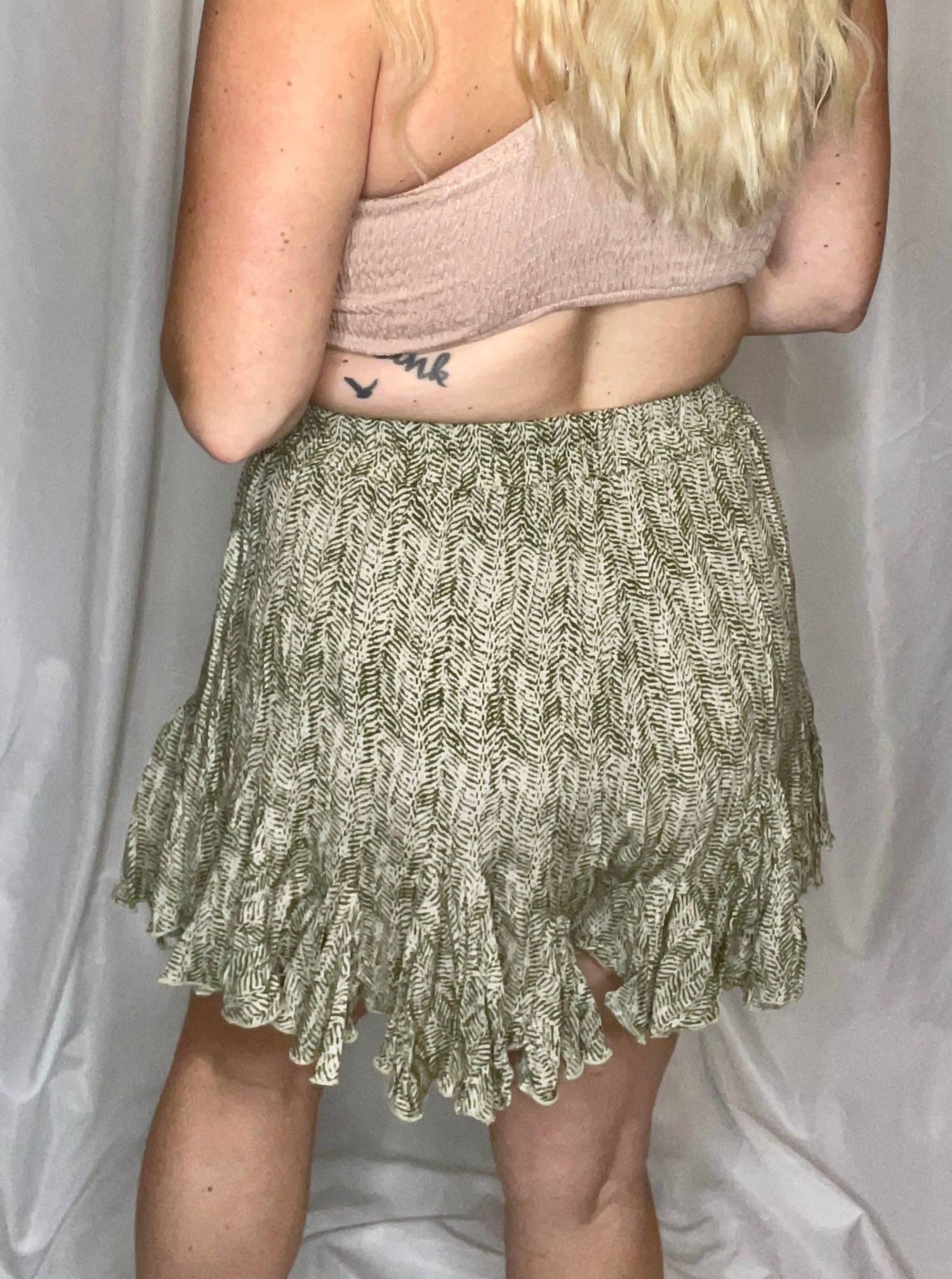 Mable - Safari Printed Skort