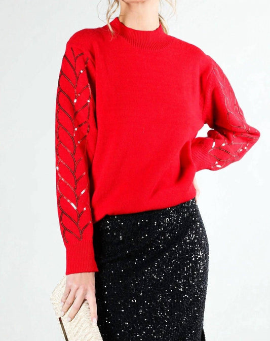 Vine & Love - Sequin Detail Sweater