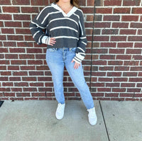 Beeson River - Chelsea Stripe Pullover Top