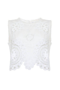 Hunter Bell - Francesca Cropped Top