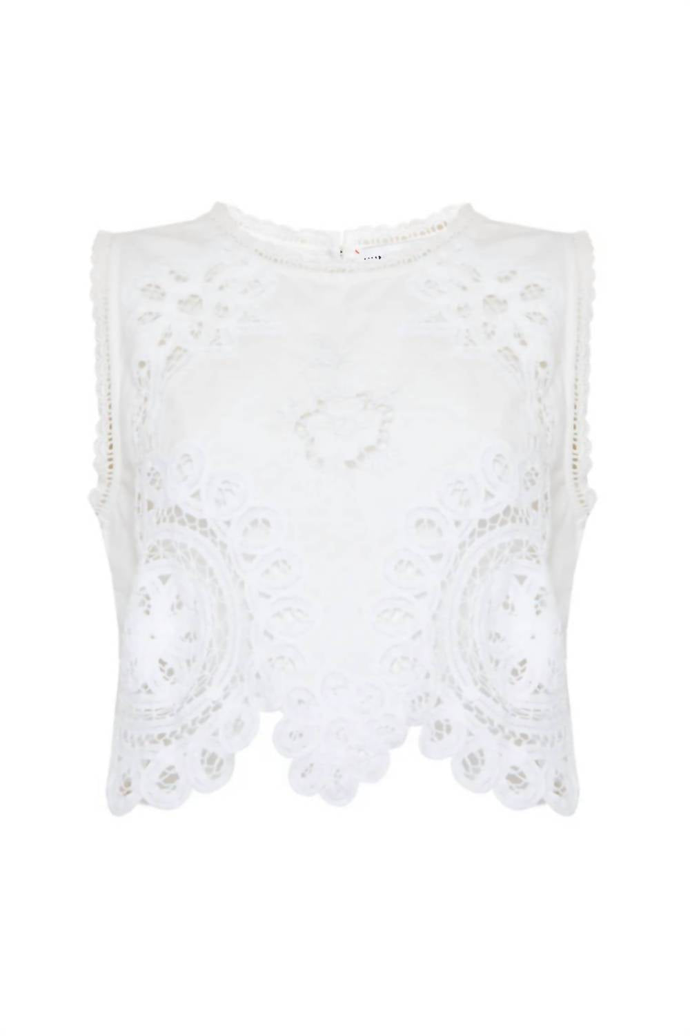 Hunter Bell - Francesca Cropped Top