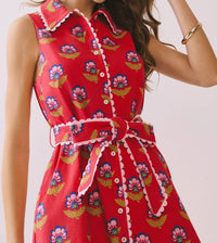 Tcec - Rosie Bloom Tie Dress
