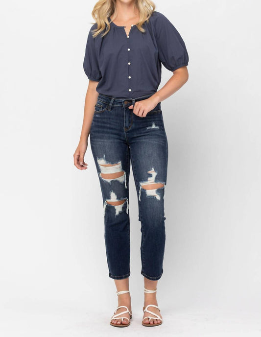Judy Blue - Straight Denim Pants