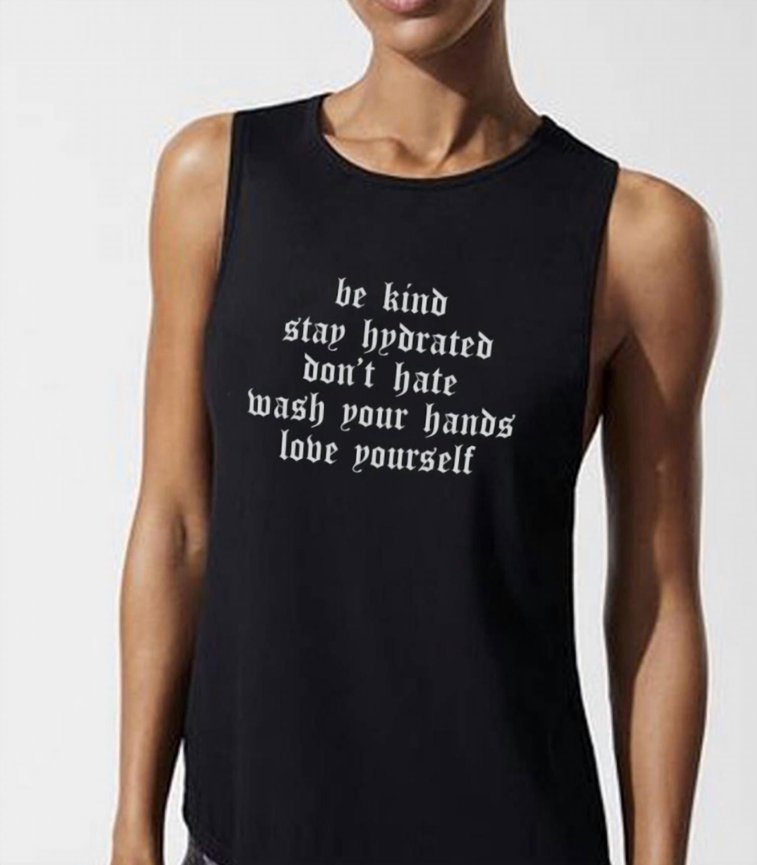 La Trading Co - Women's Graphic Muscle Top