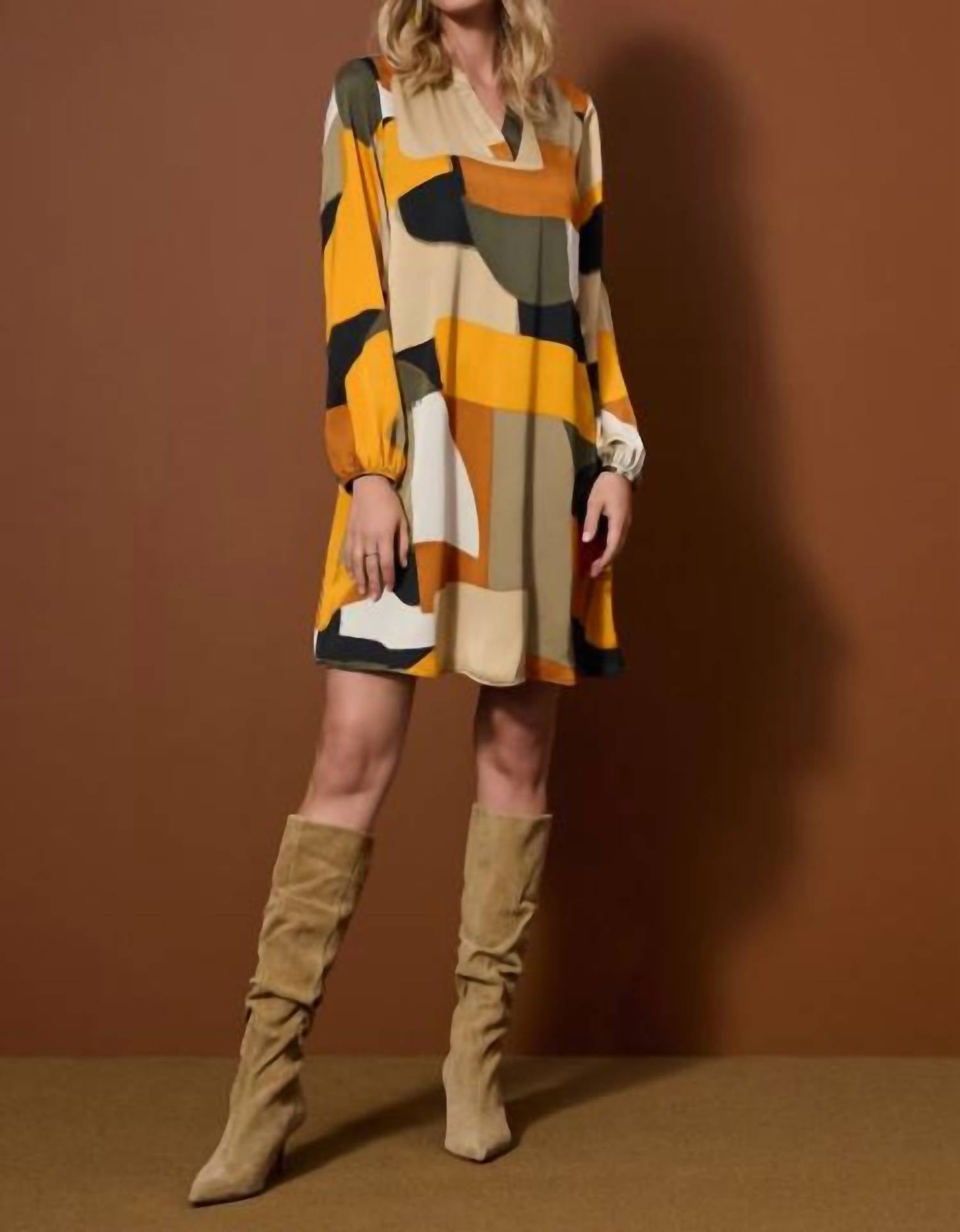 Joseph Ribkoff - Falling For You Dress