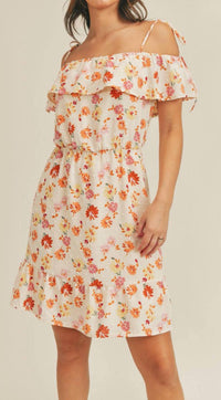 Sadie & Sage - Moment Of Joy Peplum Dress