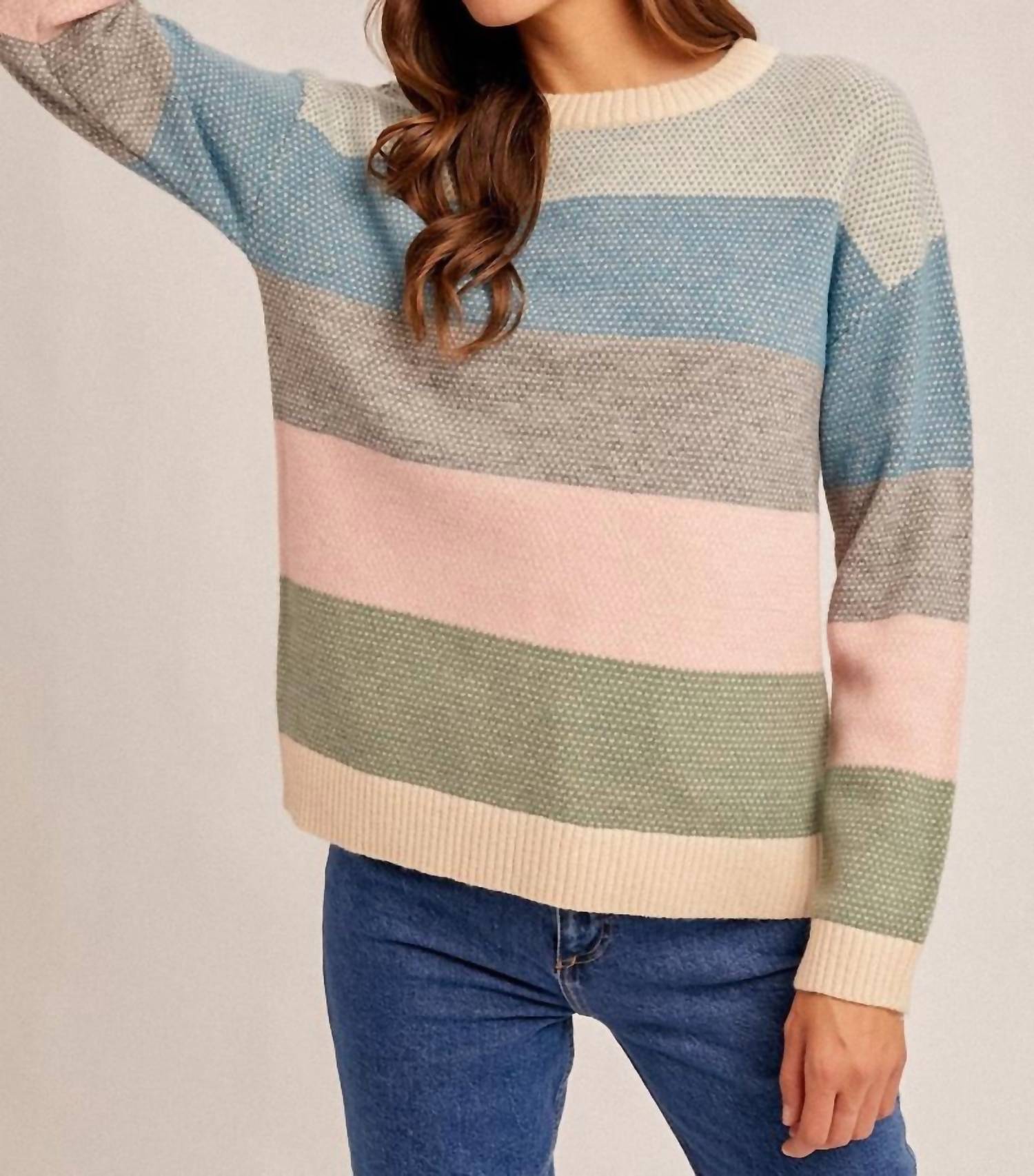 Hem & Thread - Fiona Colorblock Sweater