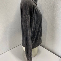 Hard Tail Forever - Women's Mineral Wash Half-zip Shirt - Plus