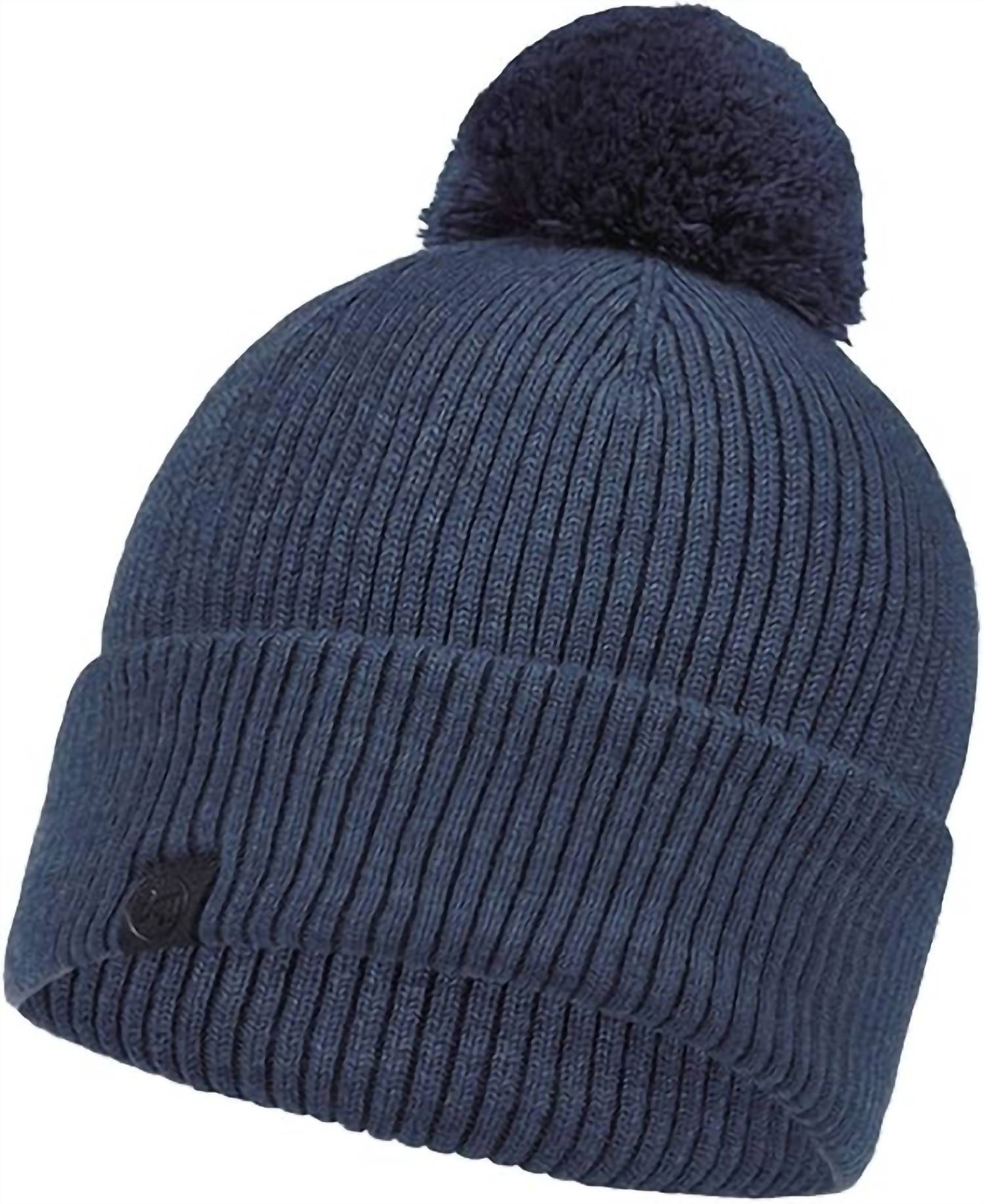 Buff Adult Merino Knitted Beanie Hat in tim denim - men's hat