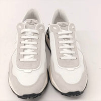 Valentino Garavani Men's V Logo Chunky Low Top Sneaker in white - men's sneaker - detail view
