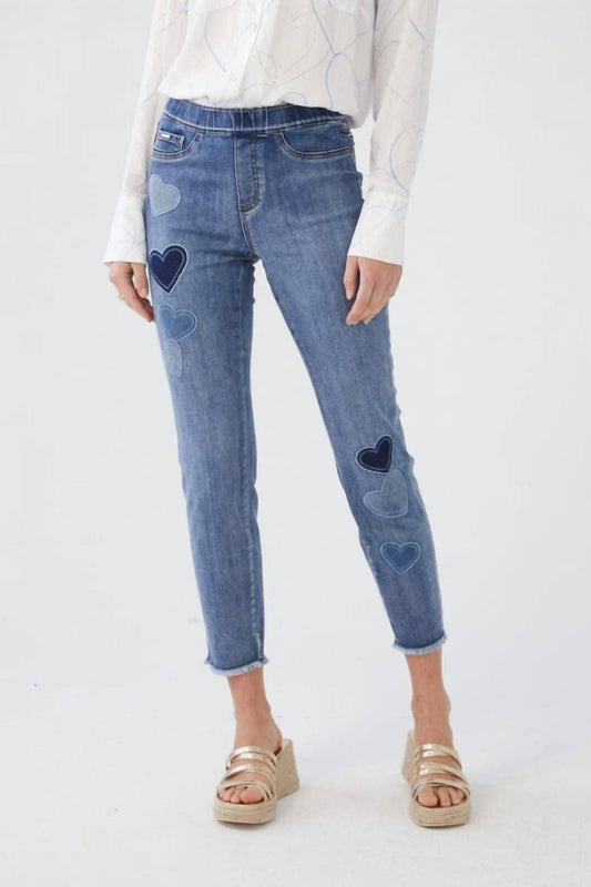 Pull-On Pencil Ankle Jeans