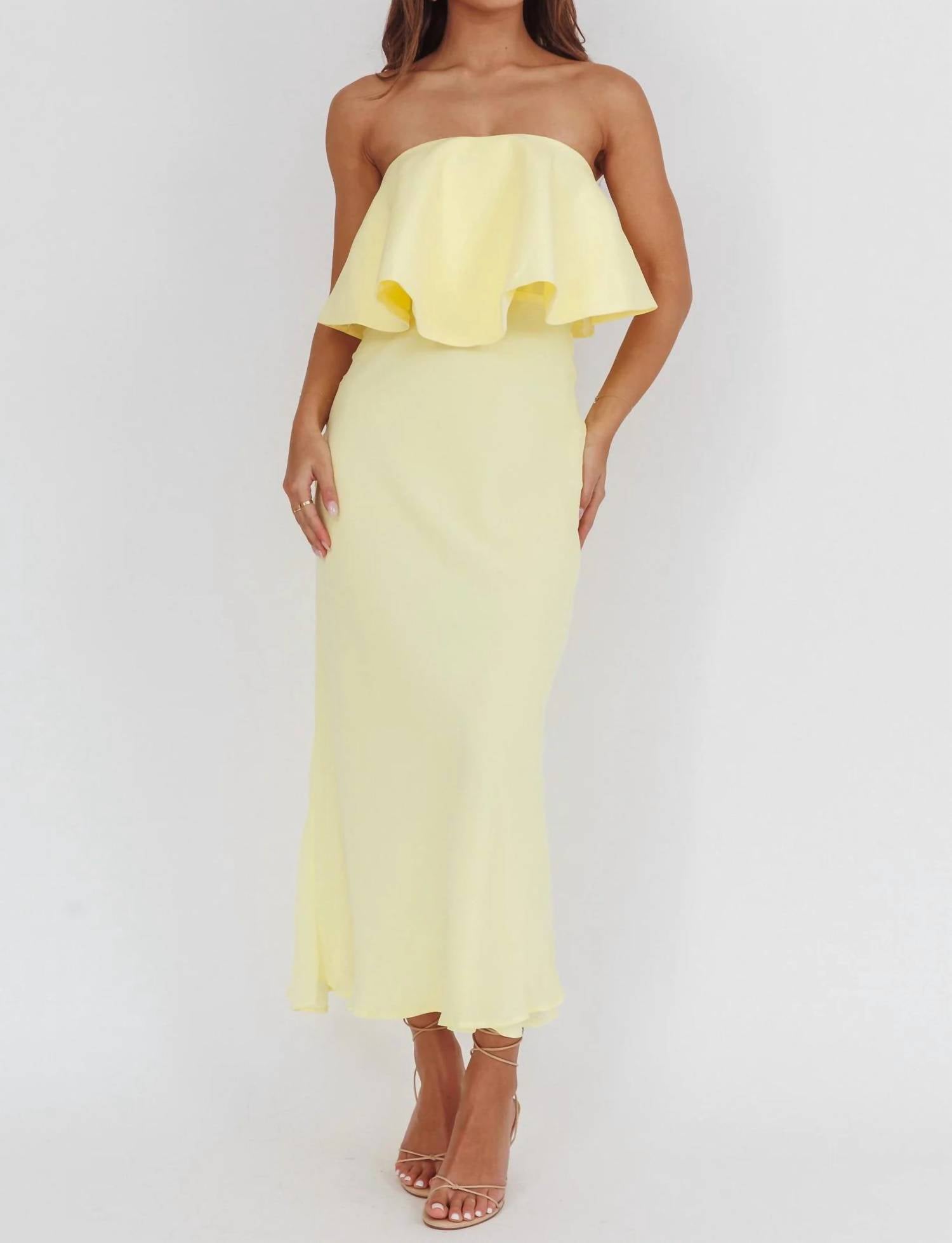 One And Only Collective - Passport Pending Midi Dress