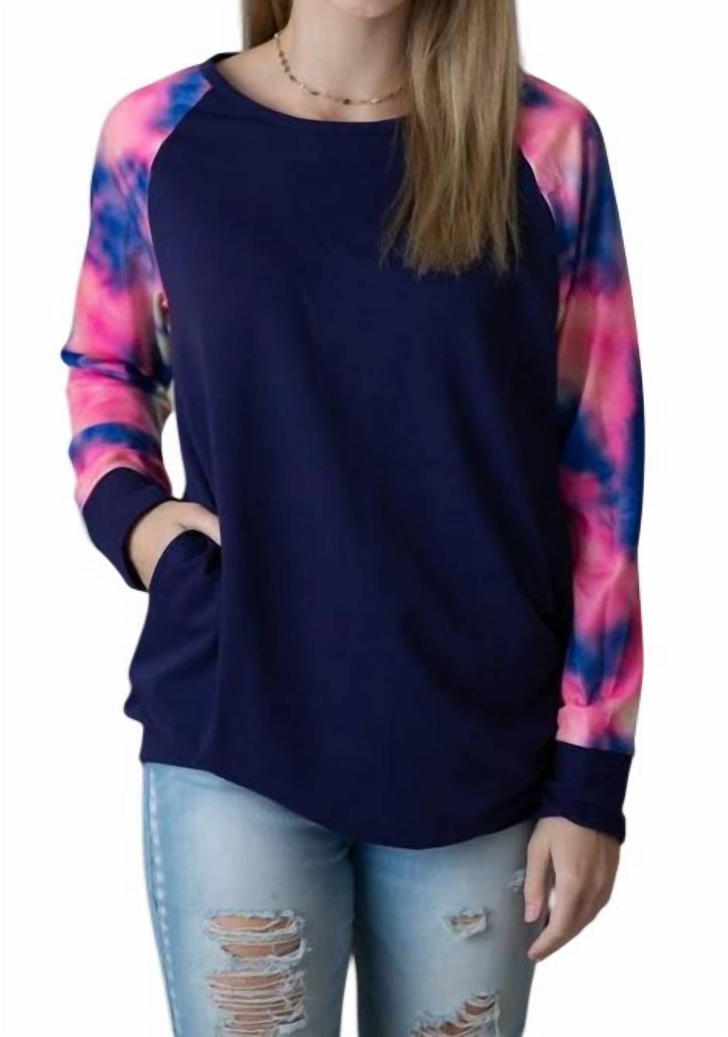 Shirley Stone - Tie Dye Pocket Tunic