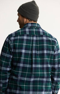 Jachs New York - Brawny Flannel Thermal Crewneck Shirt - 2-pack