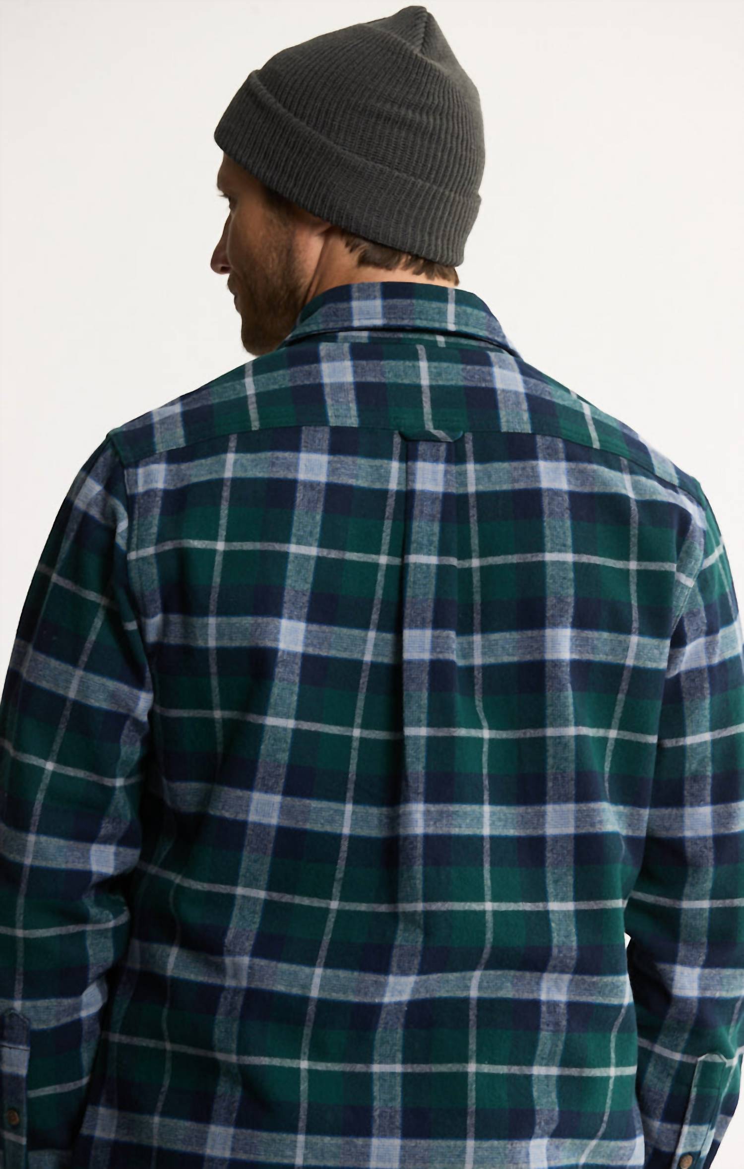 Jachs New York - Brawny Flannel Thermal Crewneck Shirt - 2-pack