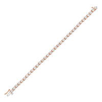 Diana M Jewels - Women's Round Lab-grown Diamond Jewelry Bracelet (1.00 Ct) - Delicate
