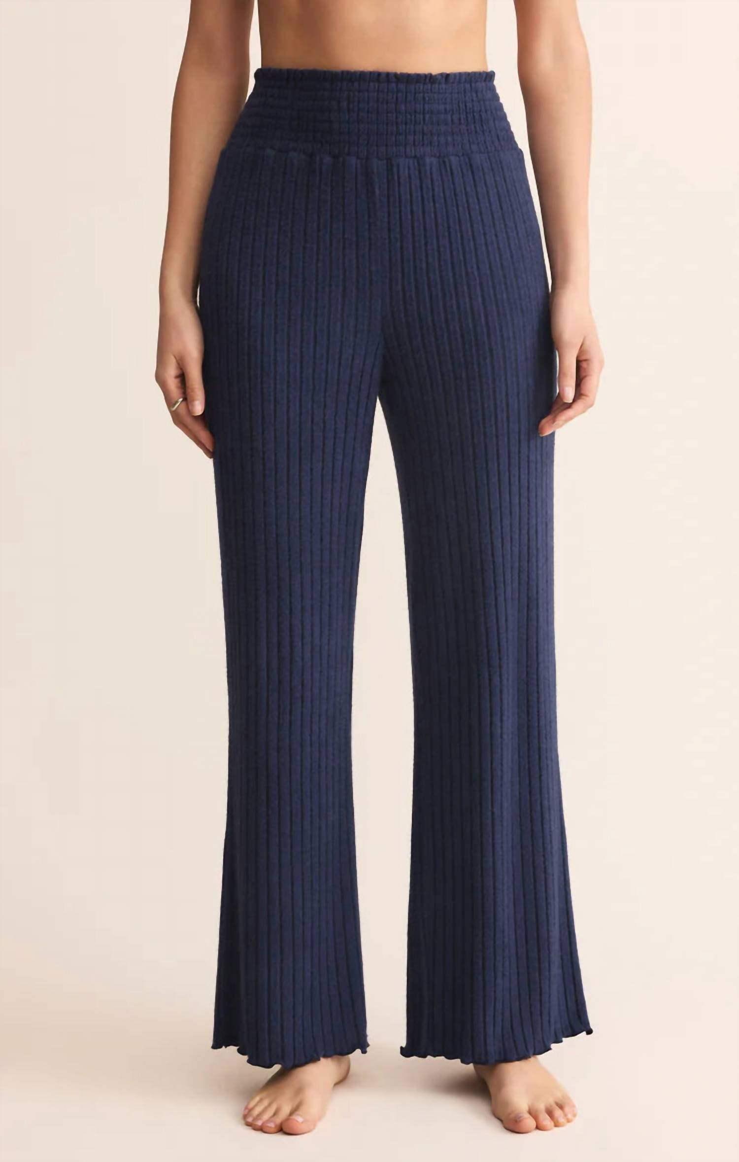 Z Supply - Dawn Smocked Rib Pant