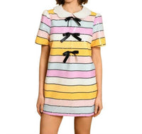 Sister Jane - Spectrum Striped Sequin Mini Dress