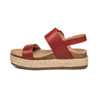 Aetrex Women's Vania Sandal in red - women's sandal - view 6