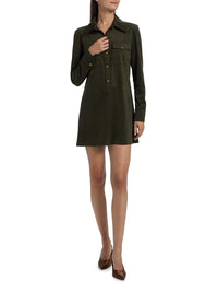 Ramy Brook - Maria Faux Suede Mini Dress
