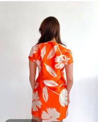 Jade - Zipper Brocade Dress