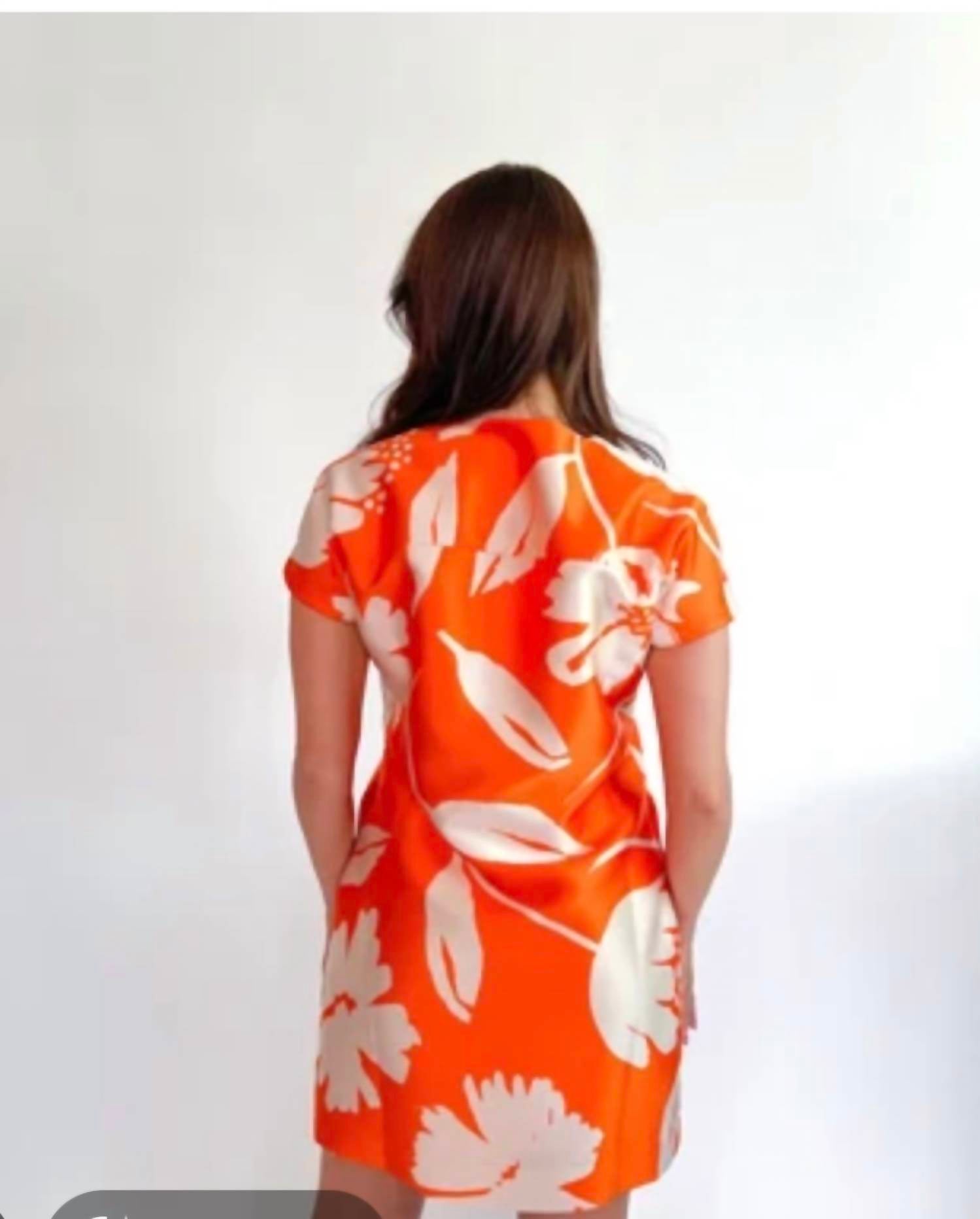 Jade - Zipper Brocade Dress