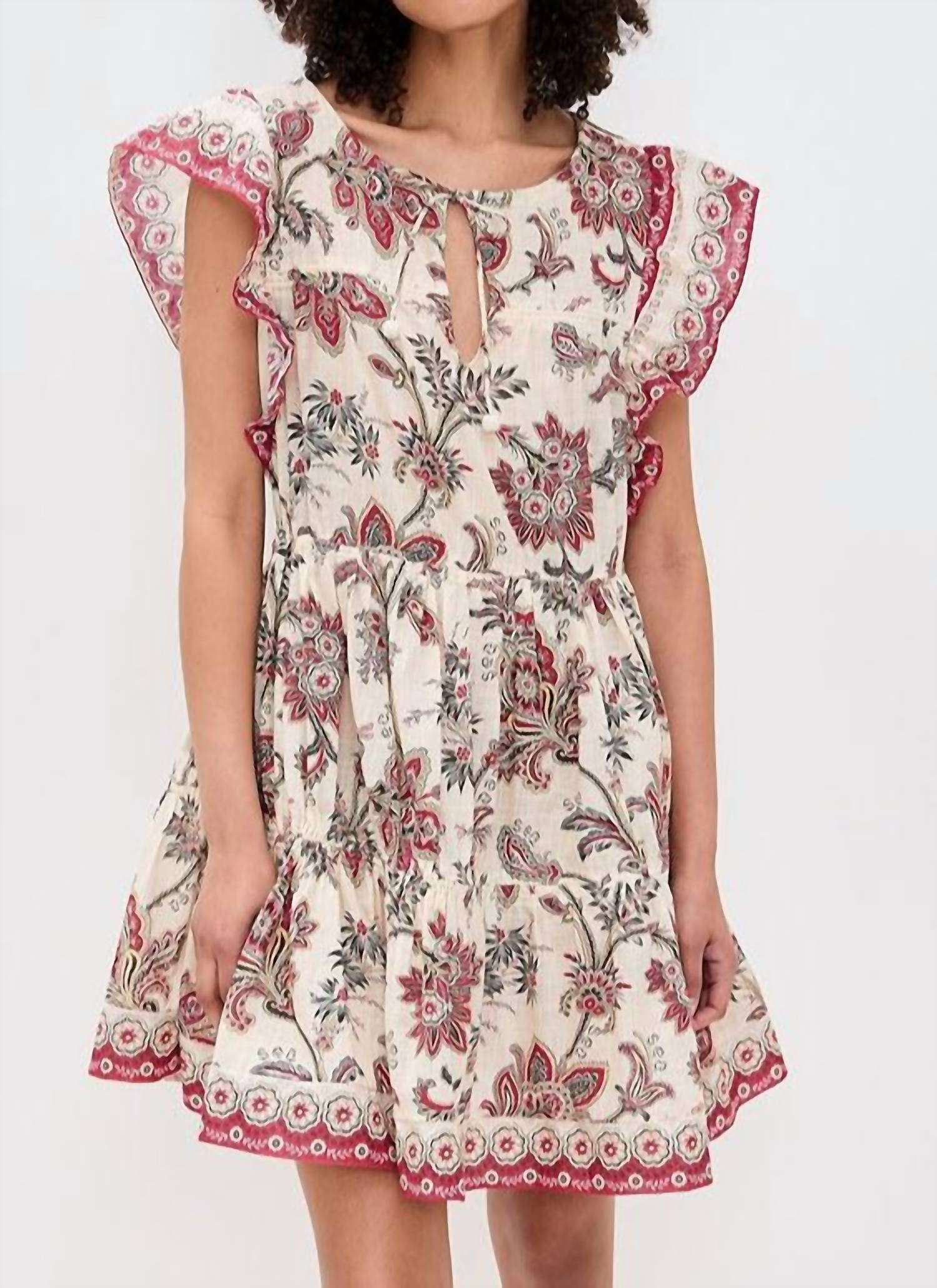 Sea - Cassandra Print Tunic Mini Dress
