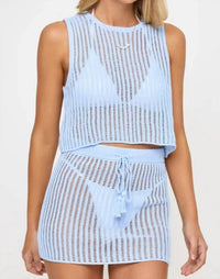L*Space - Sander Crochet Cropped Top