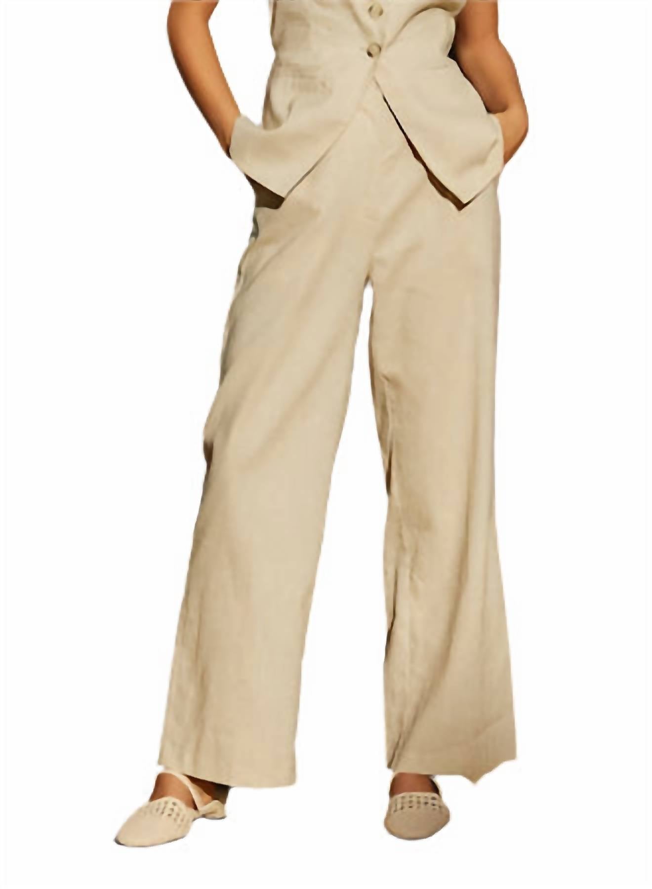 Lucy Paris - Hope Linen Pant