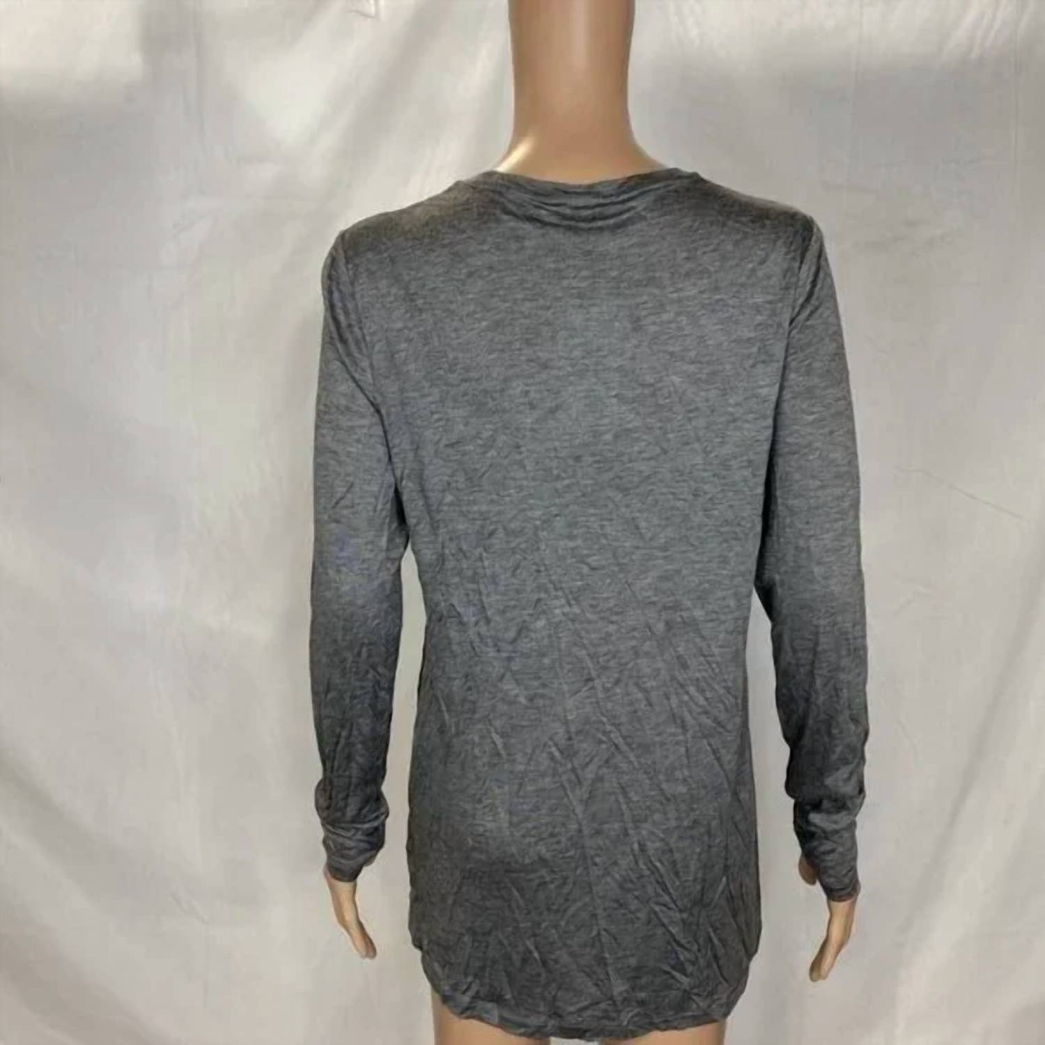 Lafayette 148 - Women's Rayon Jersey Long Sleeve Shirt