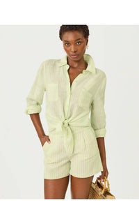Lilly Pulitzer - Captina Linen Stripe Shorts