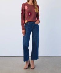 Fdj - Olivia Wide Leg Denim Ankle Jeans