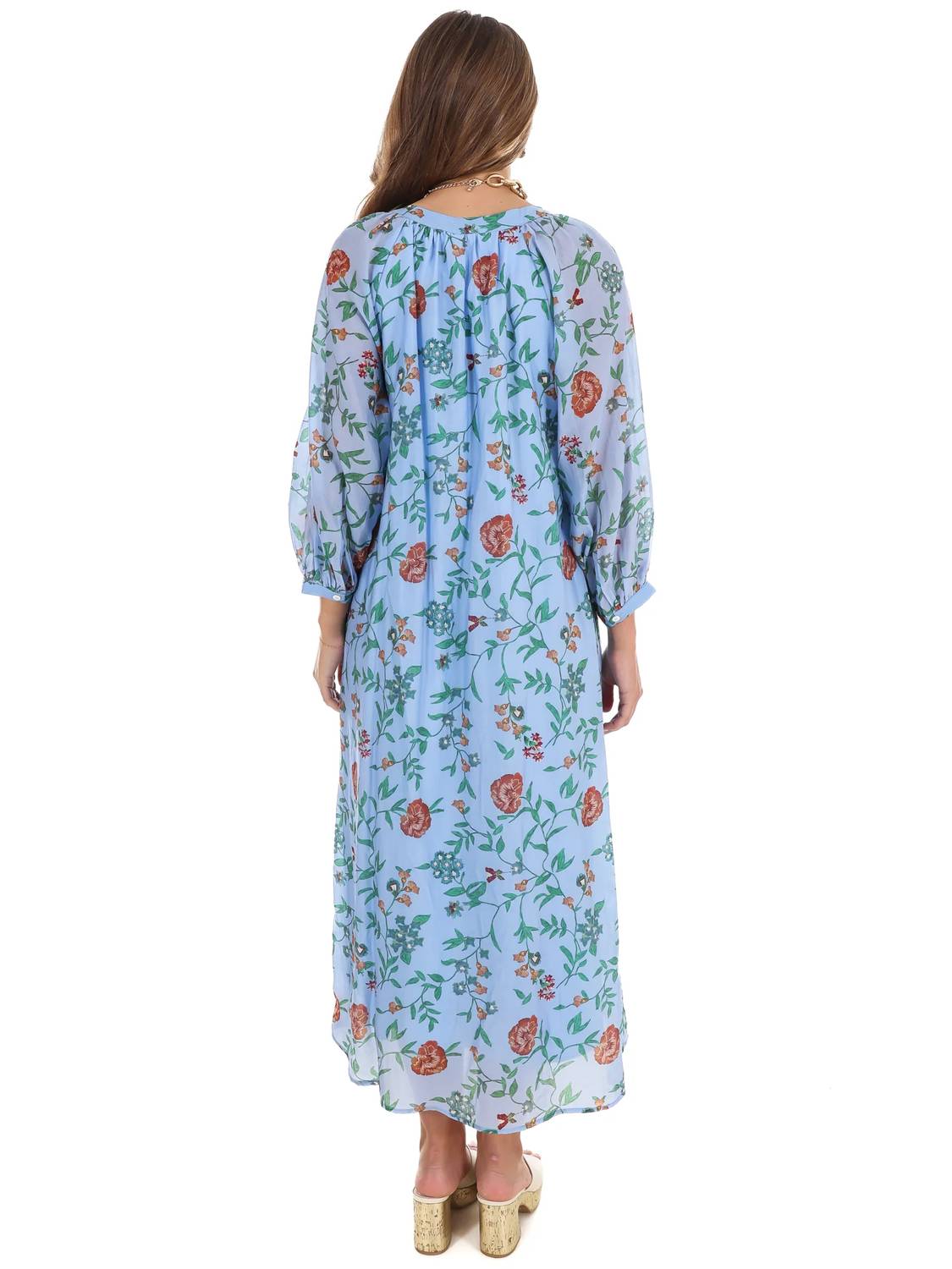 Entro - Handpicked Floral Midi Dress
