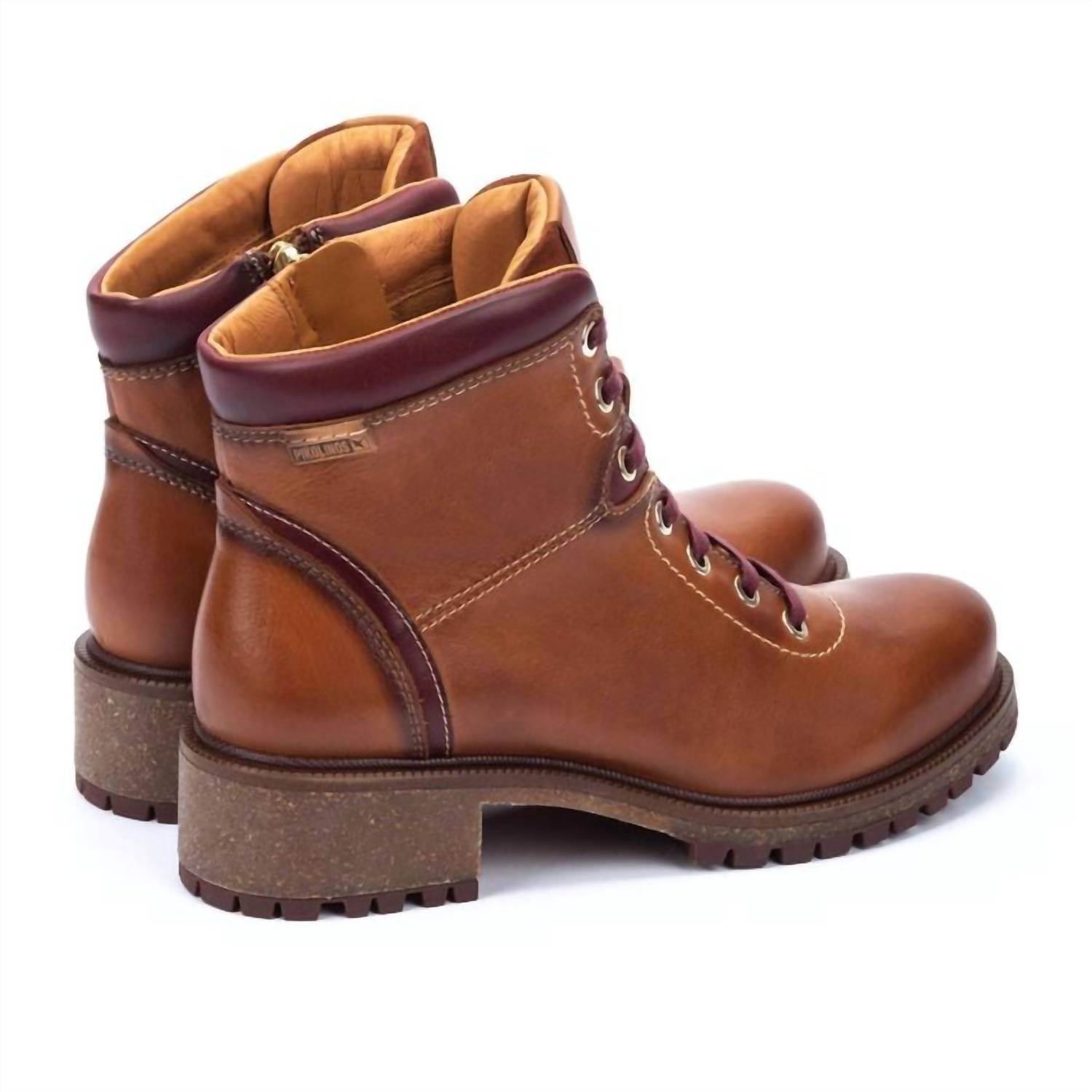 Pikolinos - Women’s Aspe Lace-up Ankle Boots