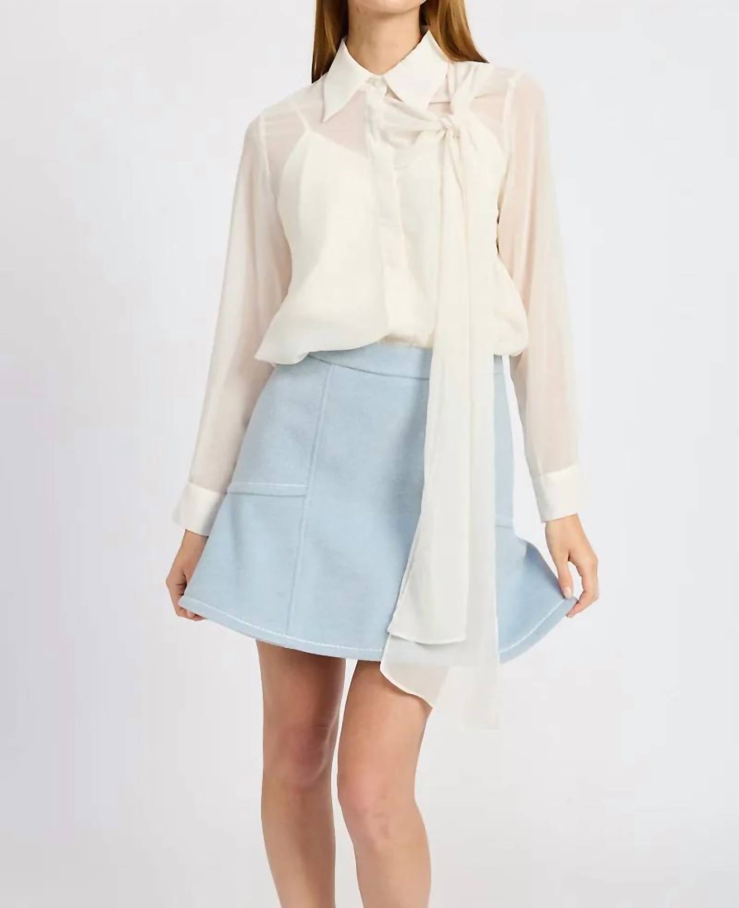 En Saison - AYDEN MINI SKIRT