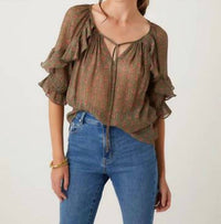 Fifteen Twenty - Ruffle Sleeve Top