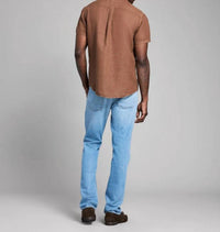 Billy Reid - Short Sleeve Linen Tuscumbia Button Down Shirt