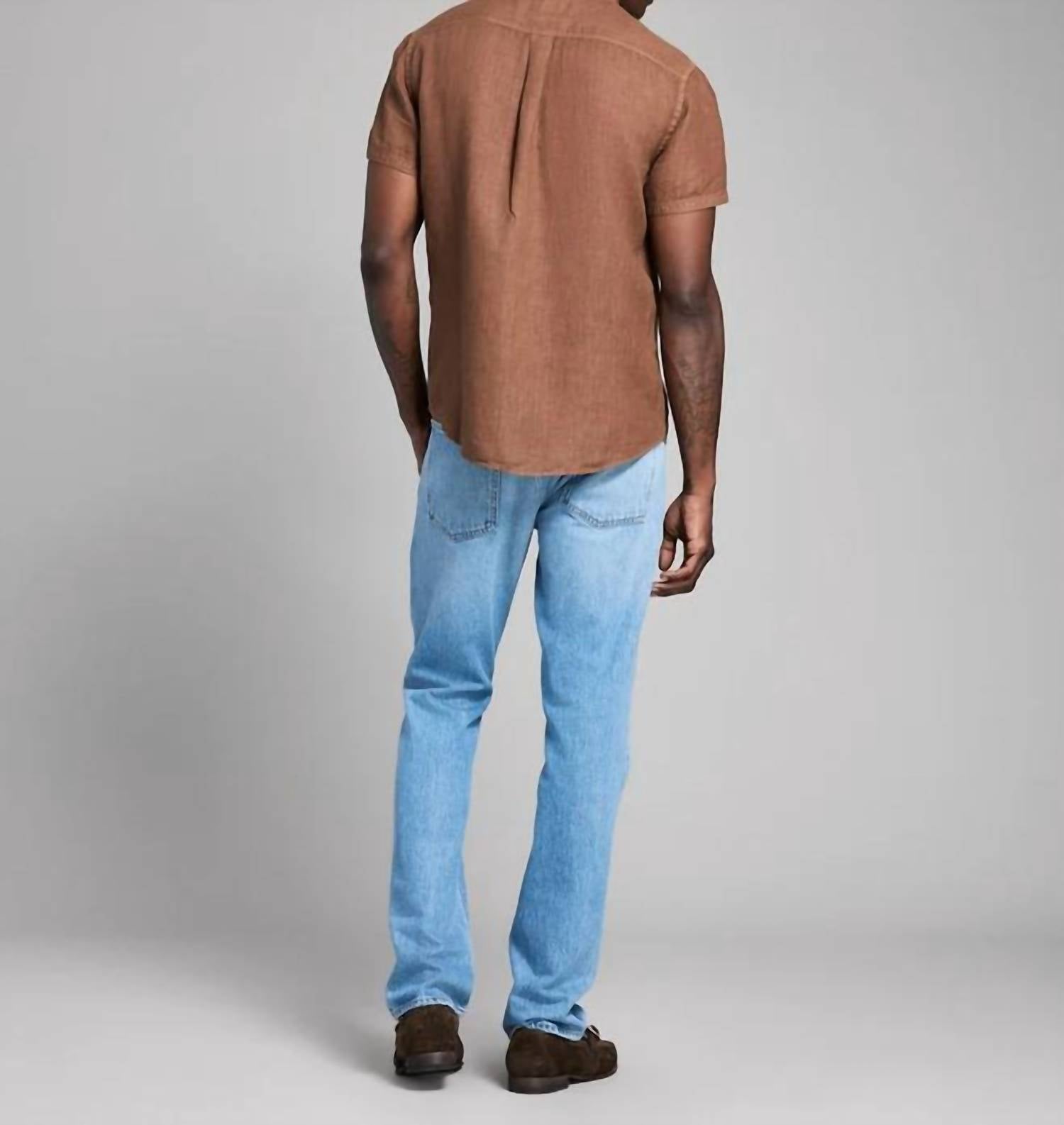 Billy Reid - Short Sleeve Linen Tuscumbia Button Down Shirt