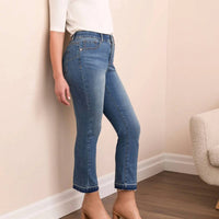 Tribal - Sophia Curvy Micro Flare Jeans