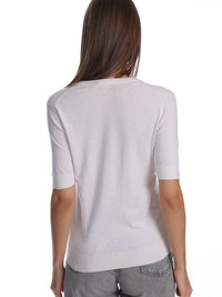 Minnie Rose - Supima V-neck Tee