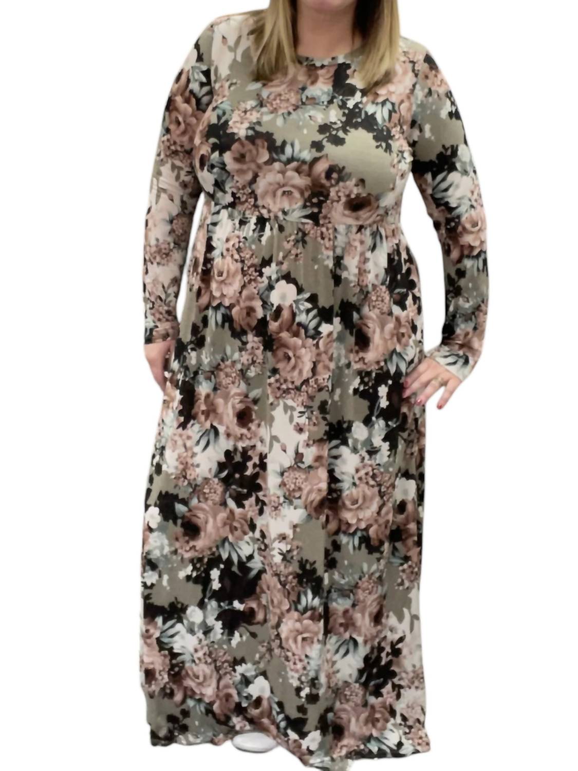 Sew In Love - Floral Maxi Dress